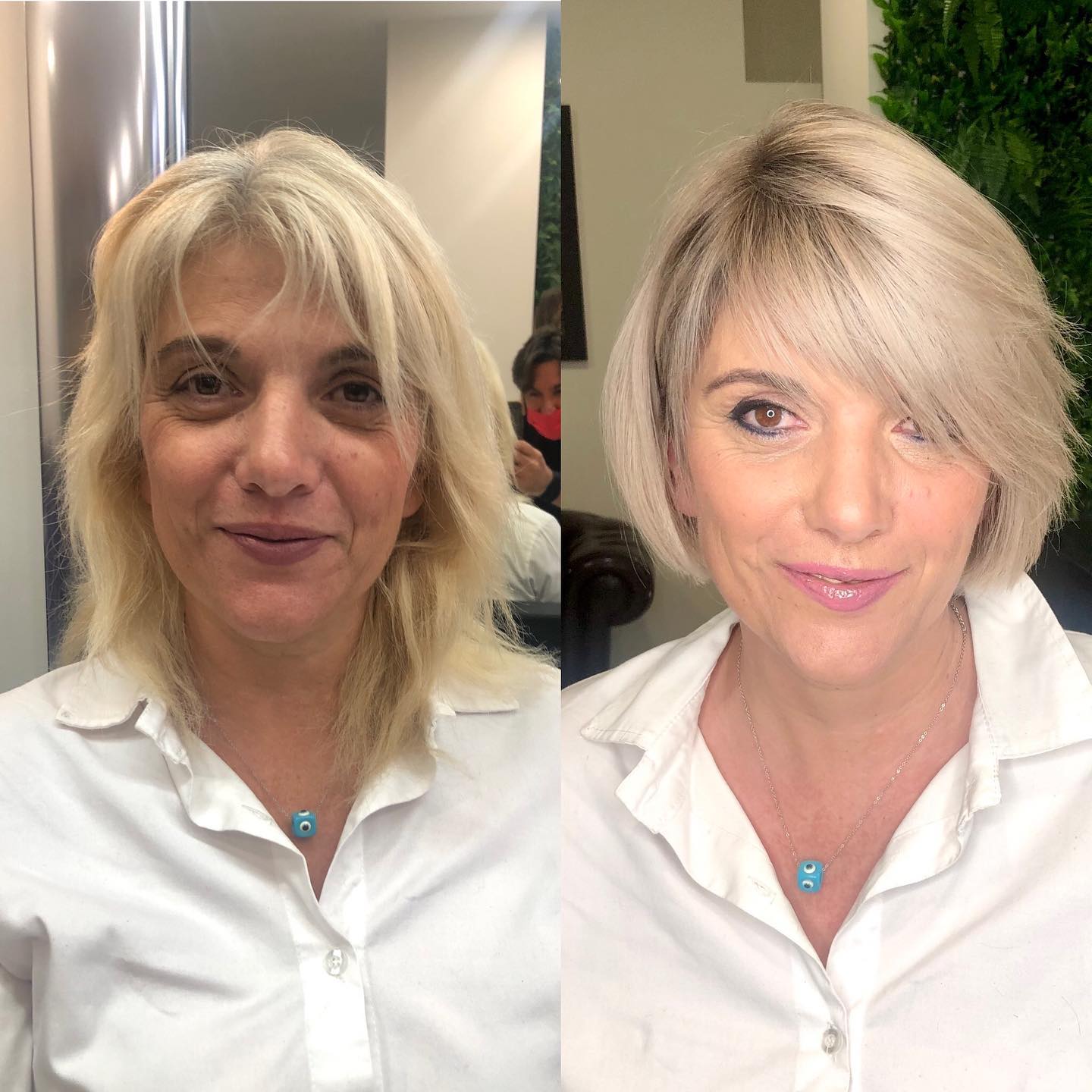 Blond Bob for Women Over 60