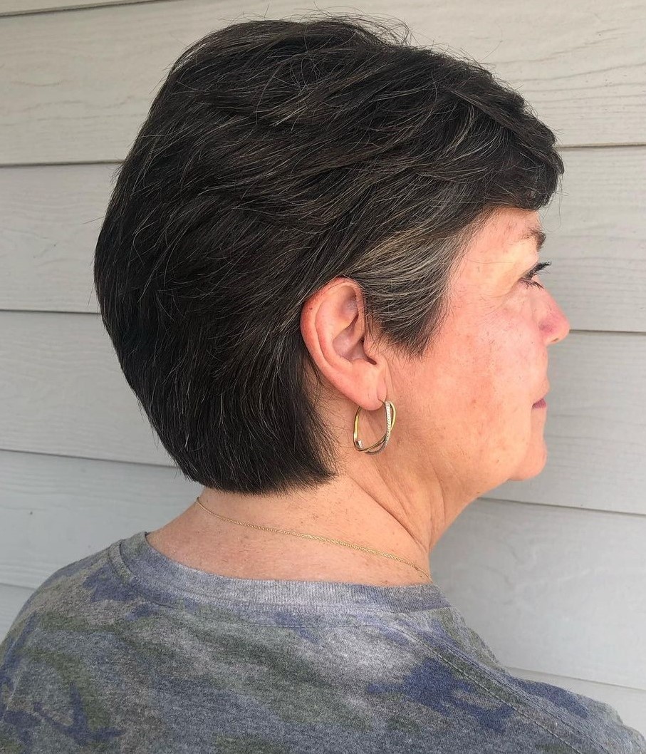 60+ Layered Mullet for Straight Hair