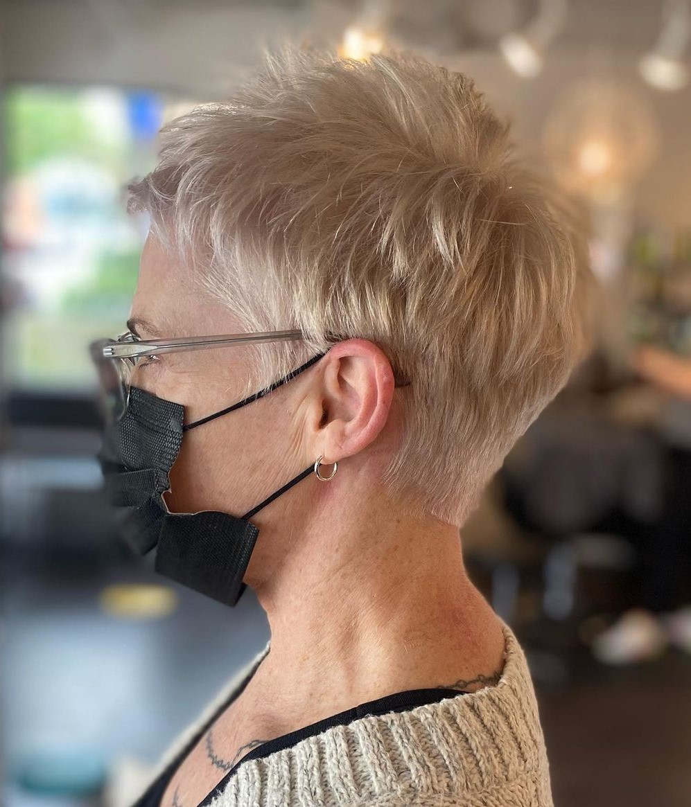 Pixie with Glasses Over 60