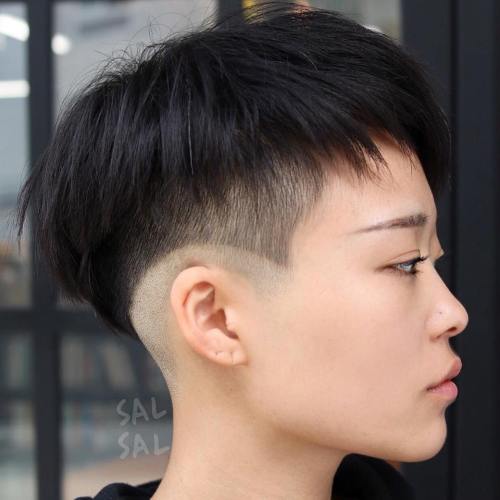 Choppy Bowl Cut With Undercut