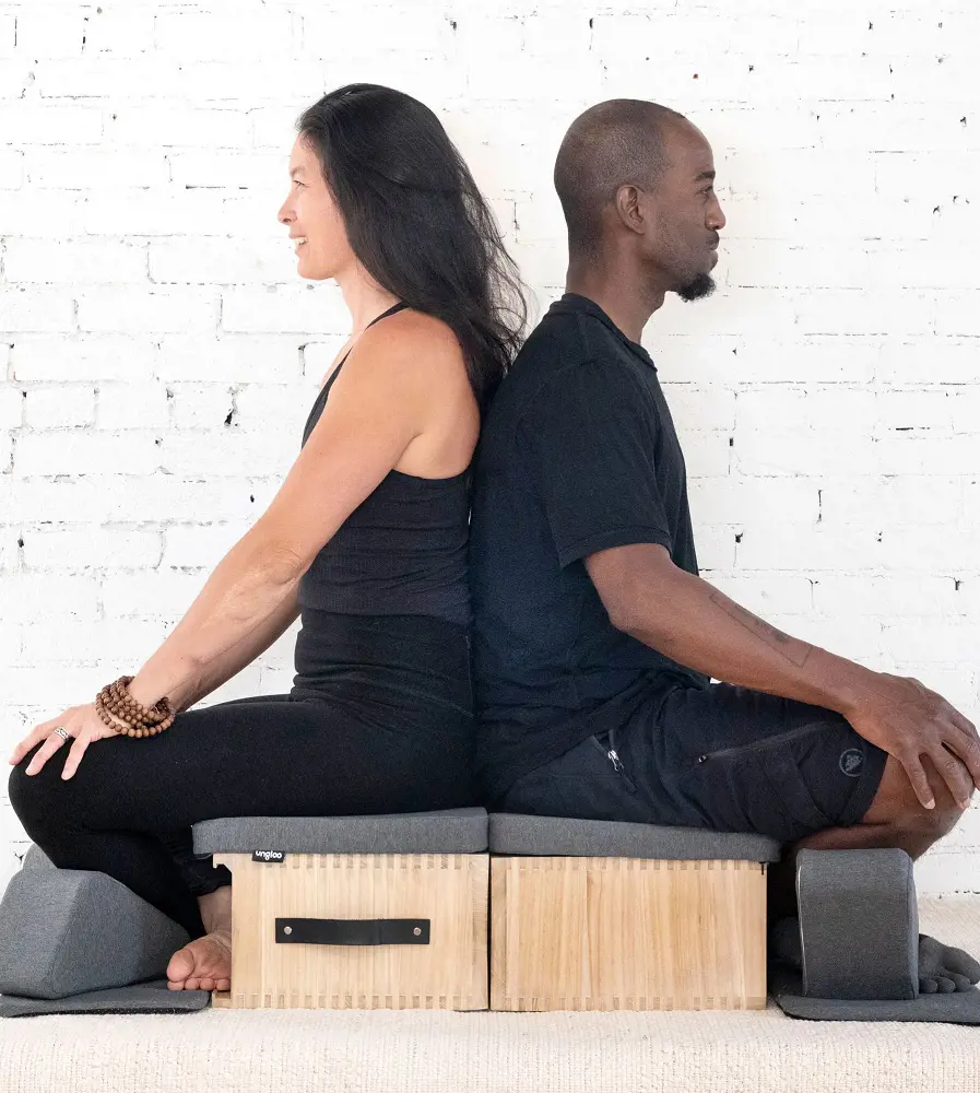 Seated Meditation Back-to-Back