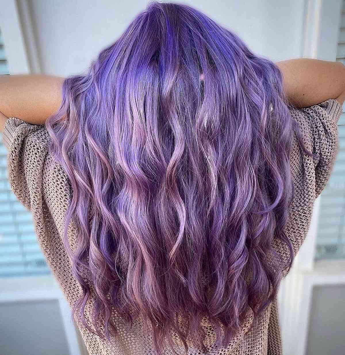 Light Purple Balayage