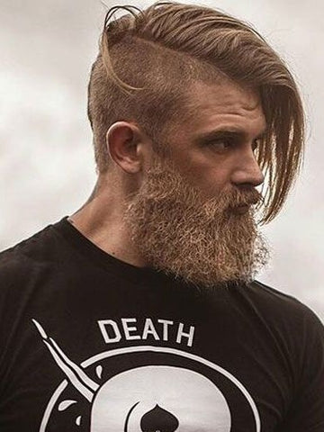 High Fade Haircut Long Hair