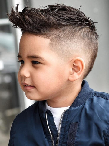 High Fade Haircut For Boys