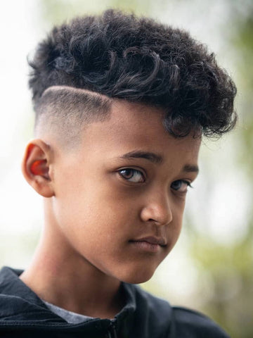 High Fade Haircut For Boys