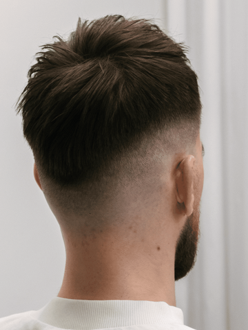 High Fade Haircut Back View