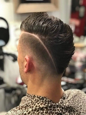 High Fade Haircut Back View