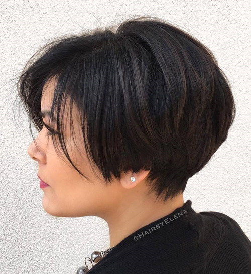 Pixie Bob Haircut For Thick Hair