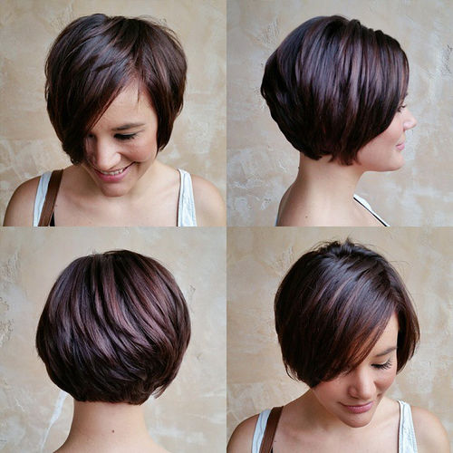 short layered hairstyle