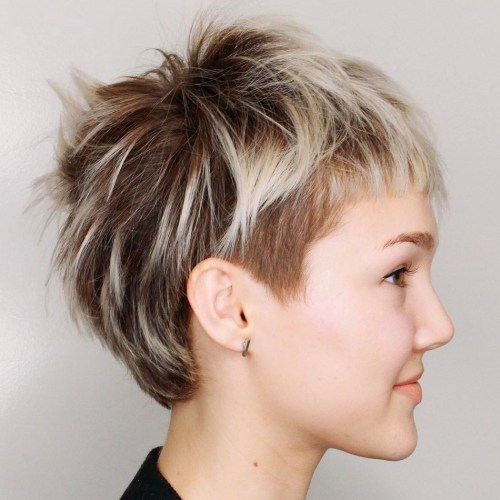 Pixie With Temple Undercut