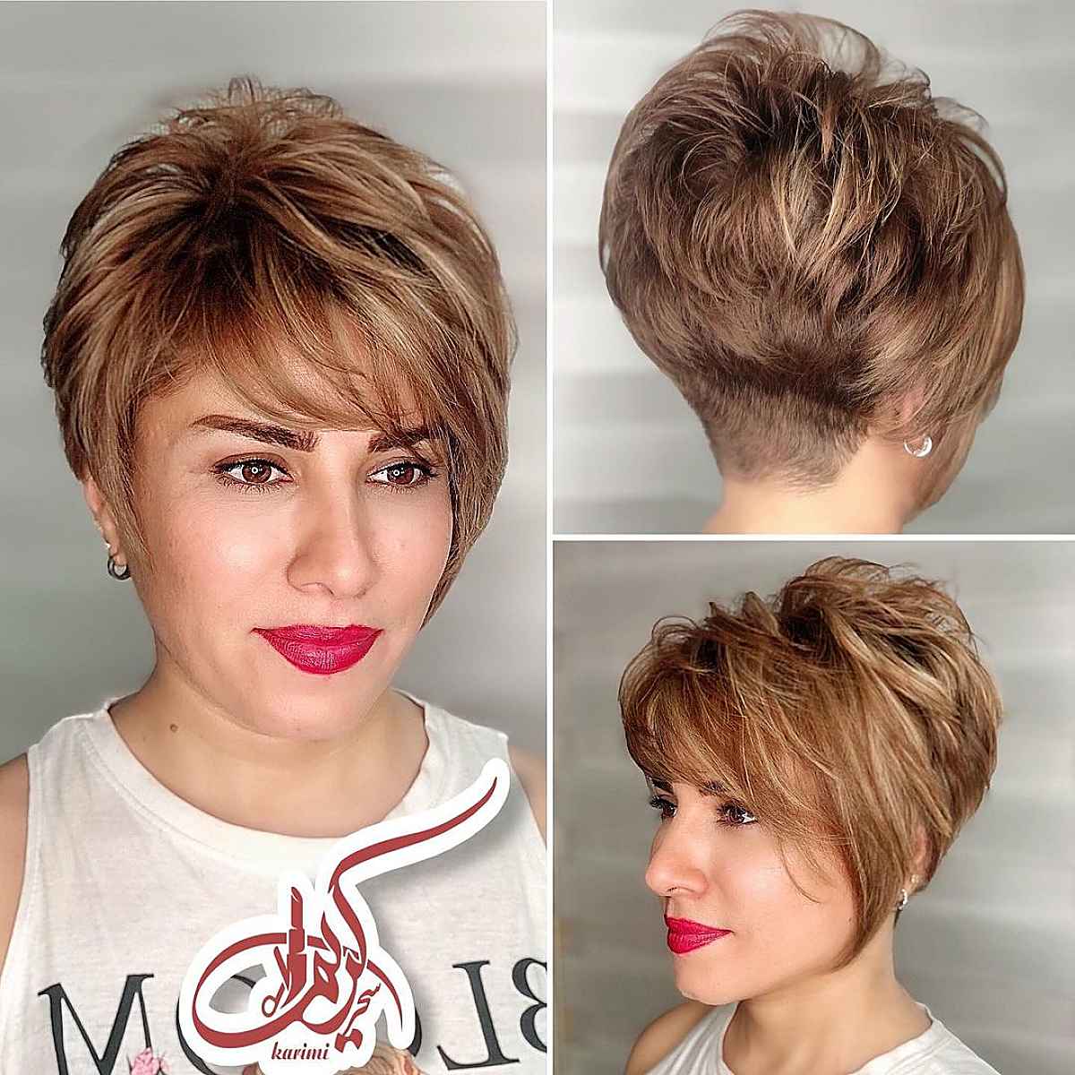 Voluminous Pixie with Layers