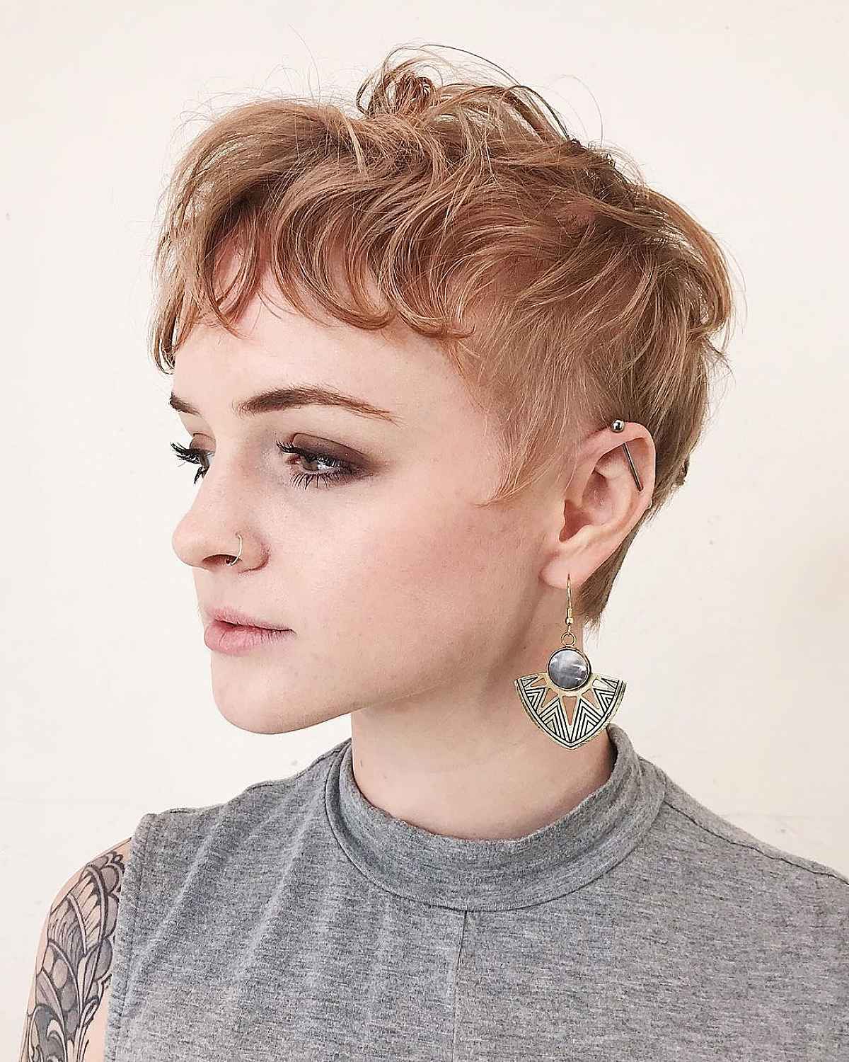 Choppy Layered Pixie