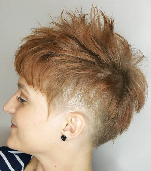 Choppy Pixie With Side Undercut