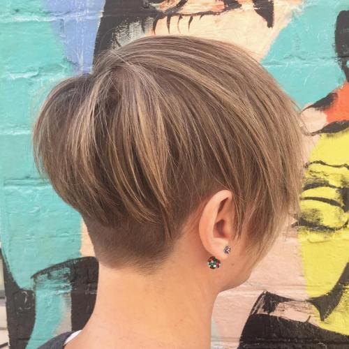 Long Pixie With Undercut