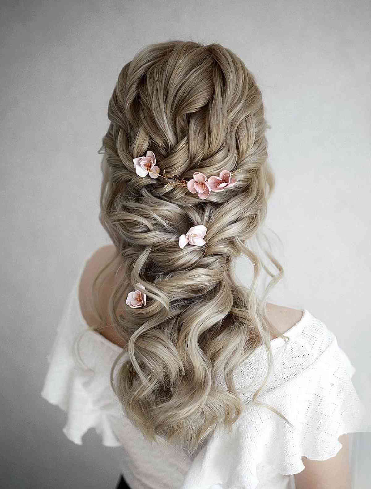 Beautiful Updo with Braids