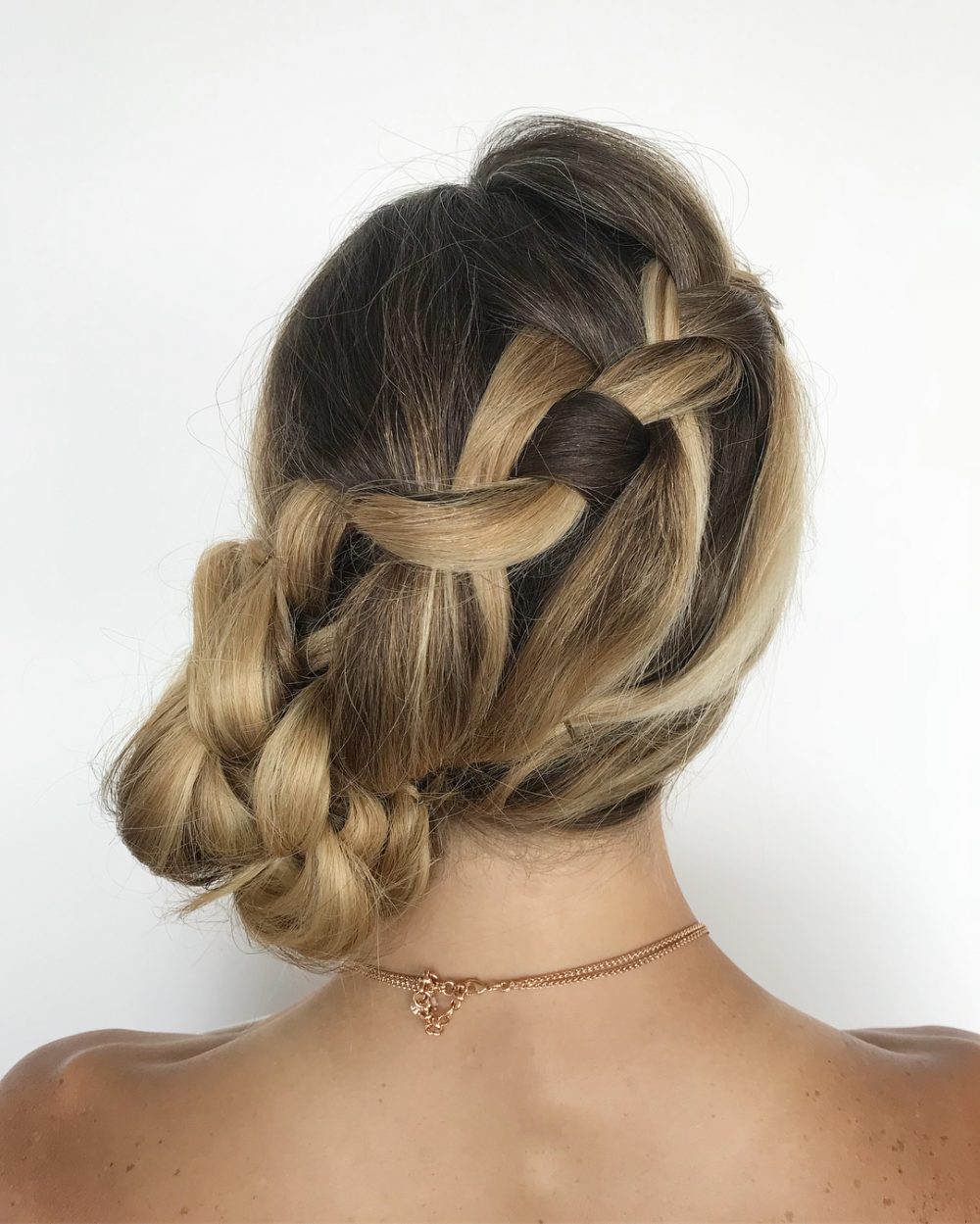 A Wonderful Waterfall Braid Updo