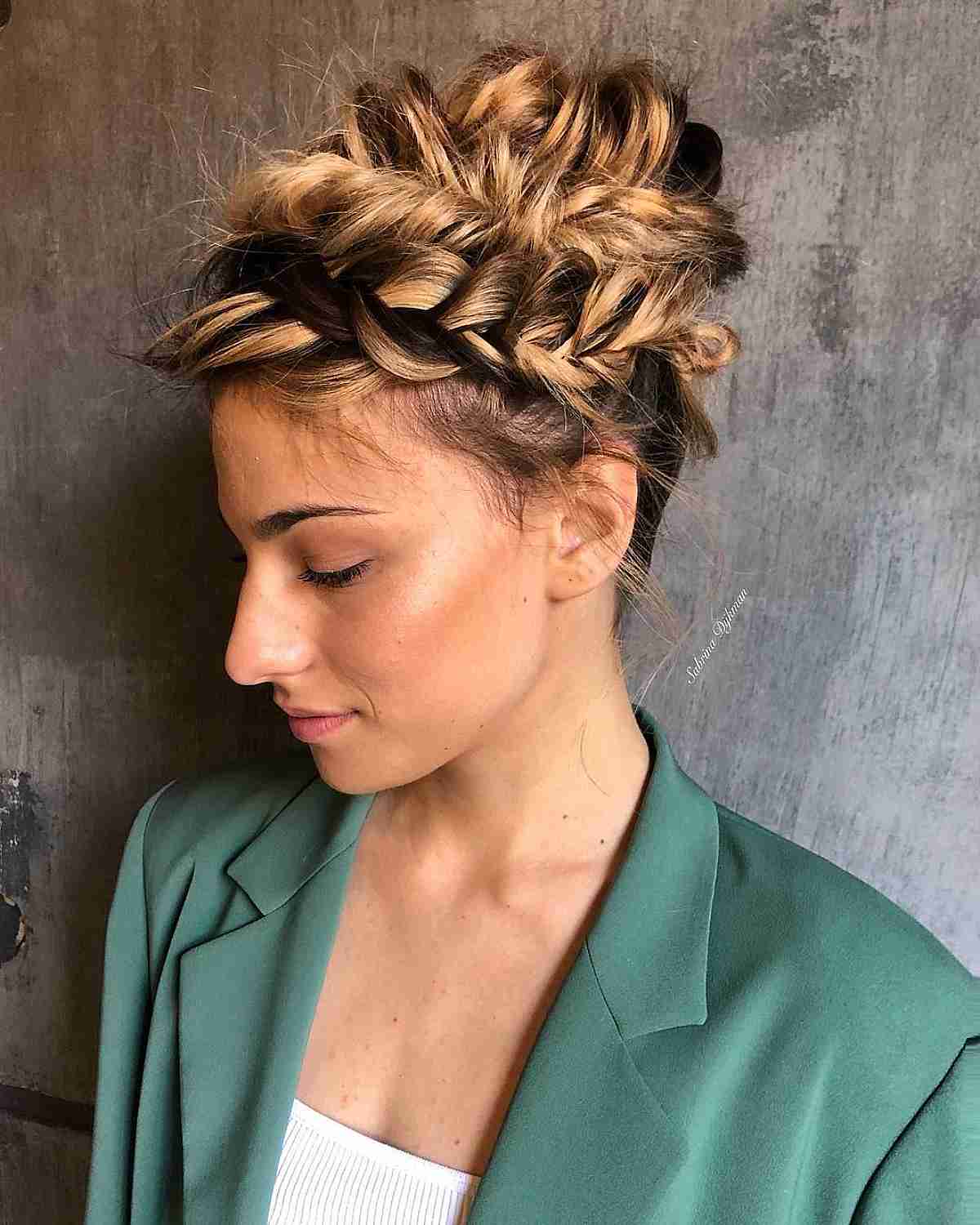 Elegant Braided Bridal Updos