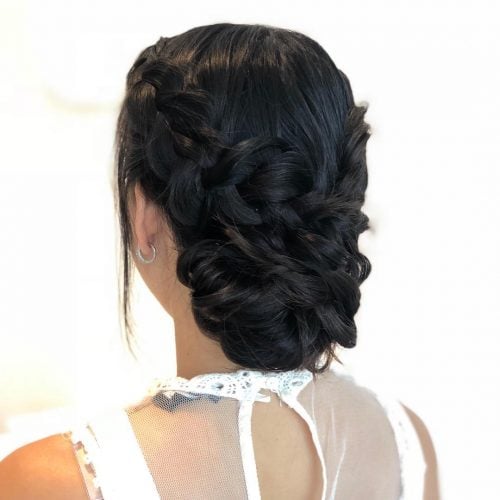 Gorgeous Braided Updo for Black Hair