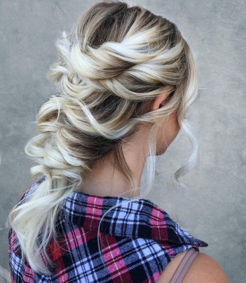 Romantic Braided Updo