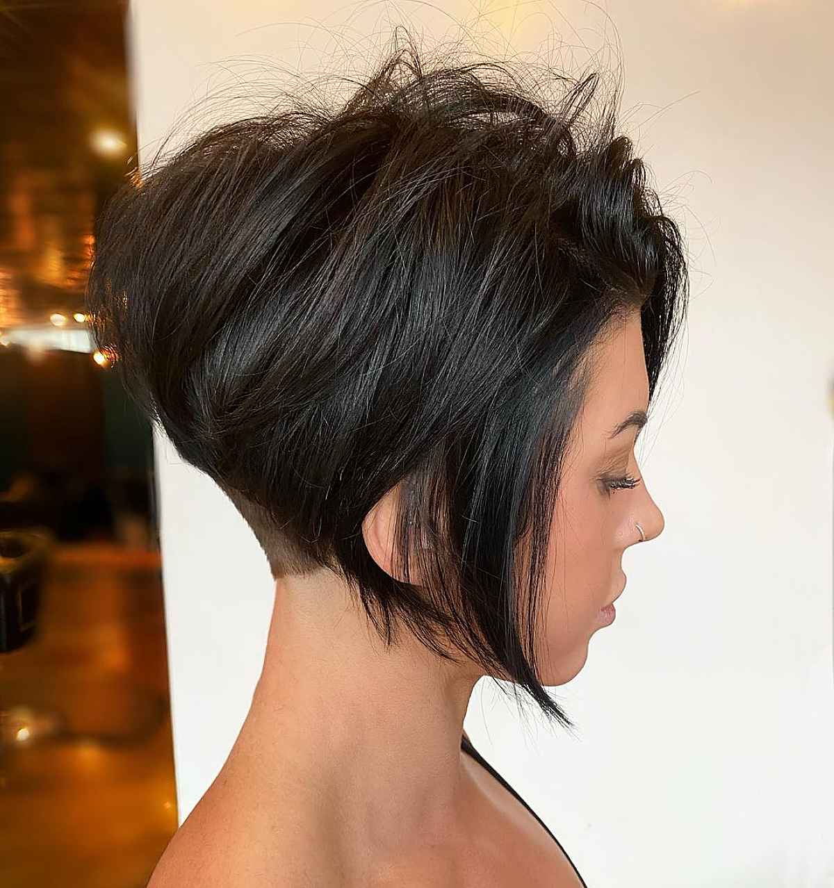 undercut pixie bob hairstyle