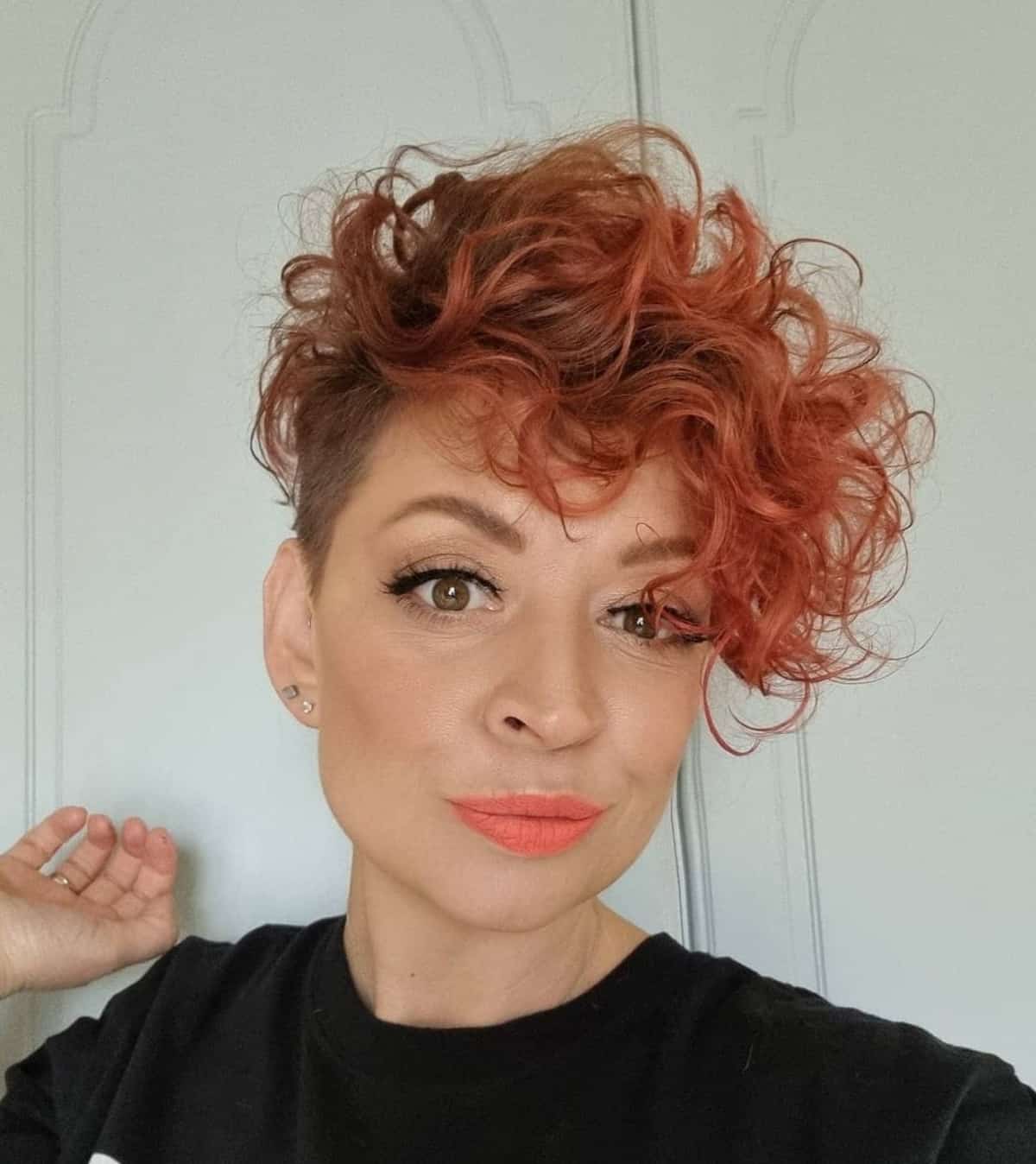 Curly Pixie Undercut