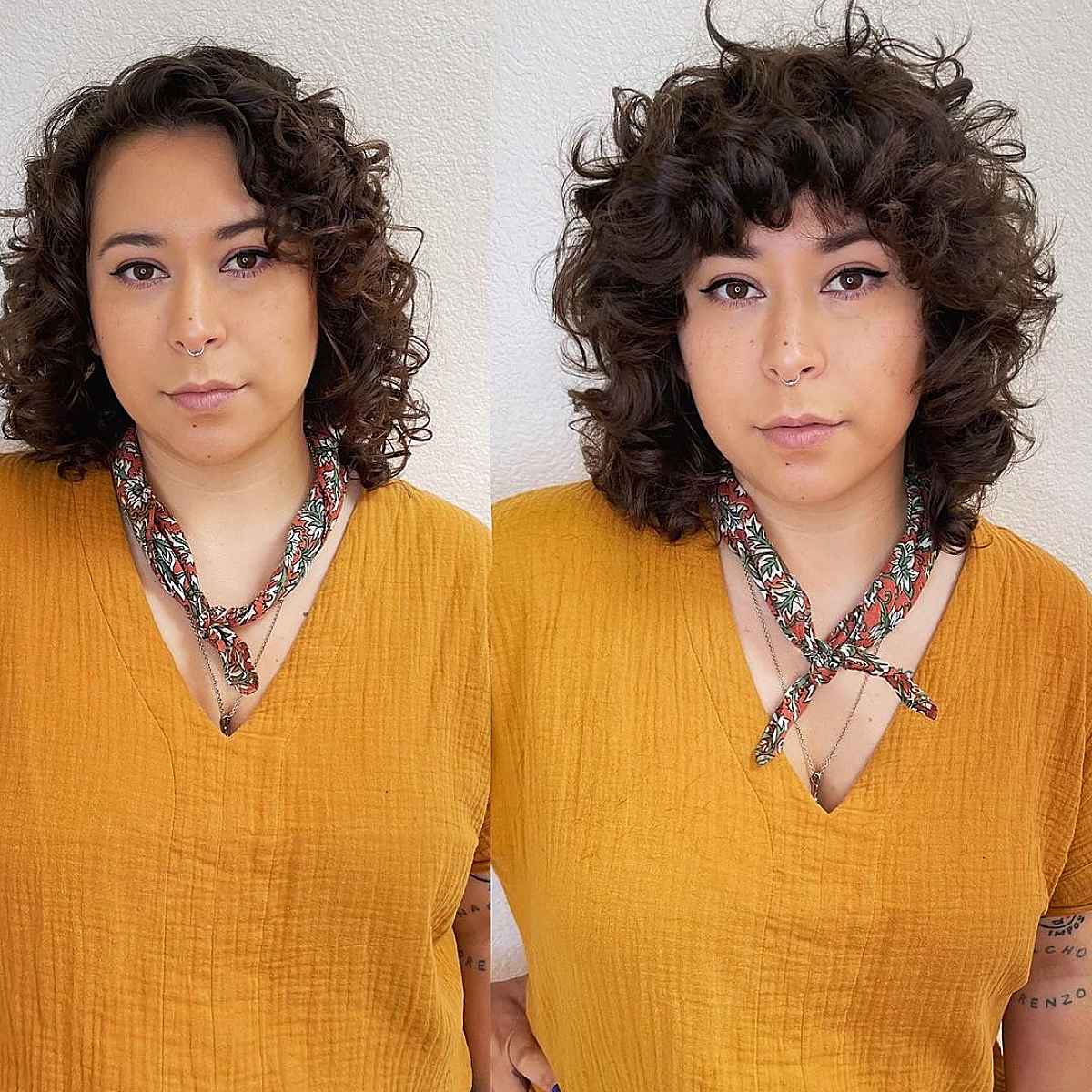 Shaggy Bob for Naturally Curly Hair