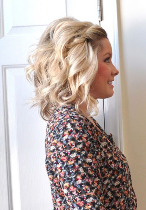 Medium Wavy Bob for Thick Hair