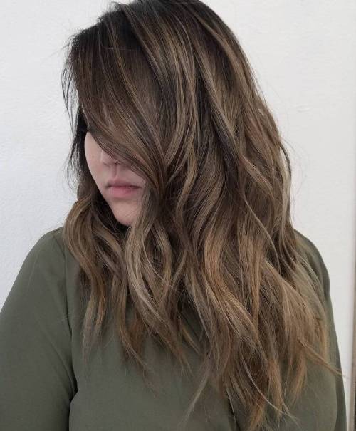 Long Layered Haircut For Thick Hair