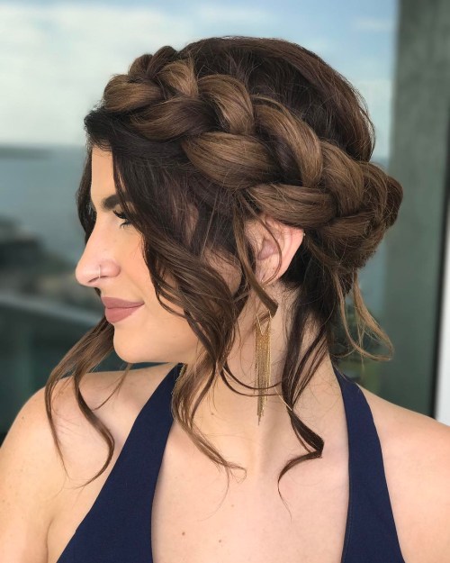 Milkmaid Braided Updo