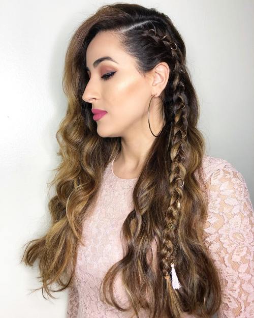 Jeweled Accent Braid