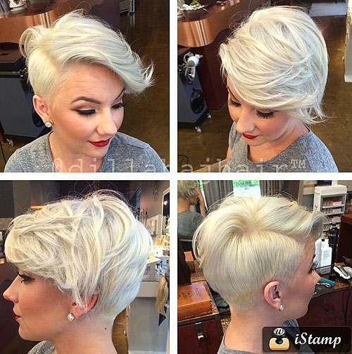 asymmetrical pixie haircut