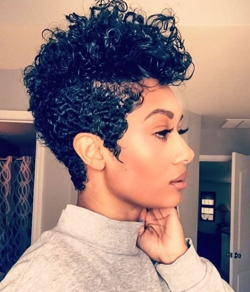 short cut for curly hair