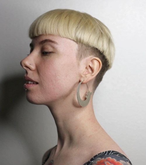 Stylish Non Binary Bowl Cut