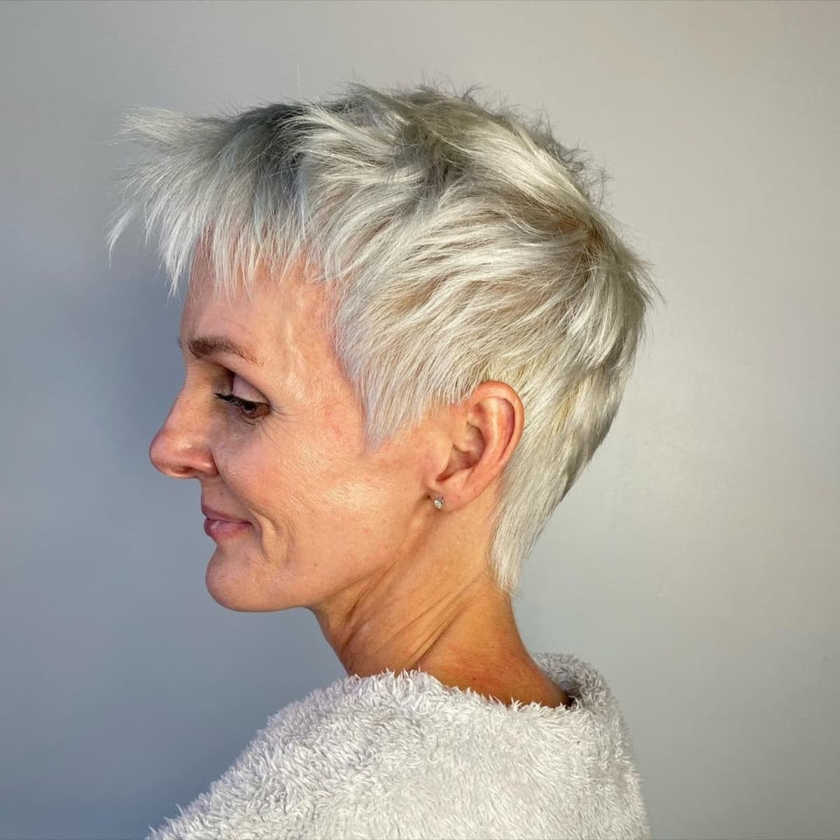 Pixie Cut for Seniors with Thin Hair