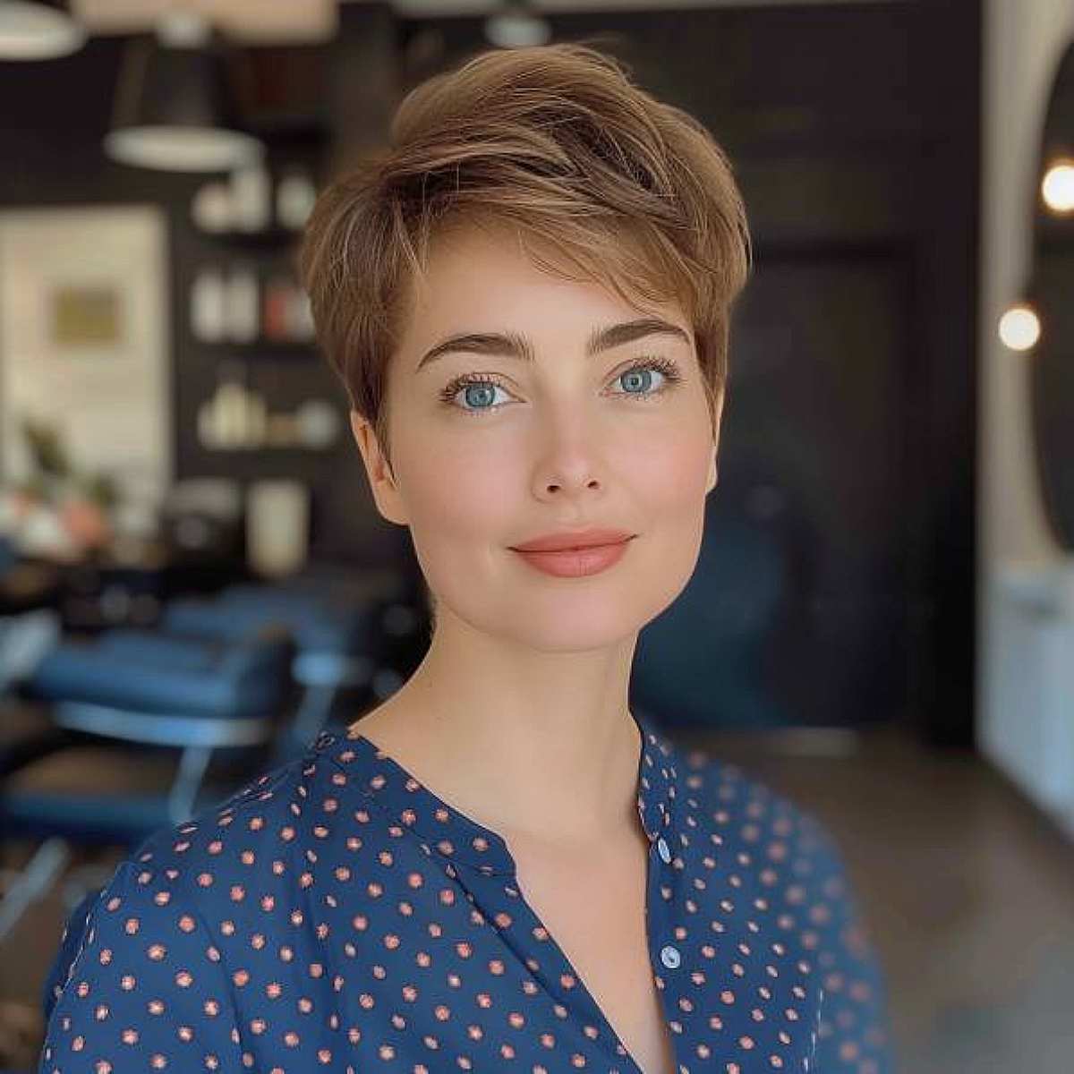 Low-Maintenance Pixie for Fine Hair