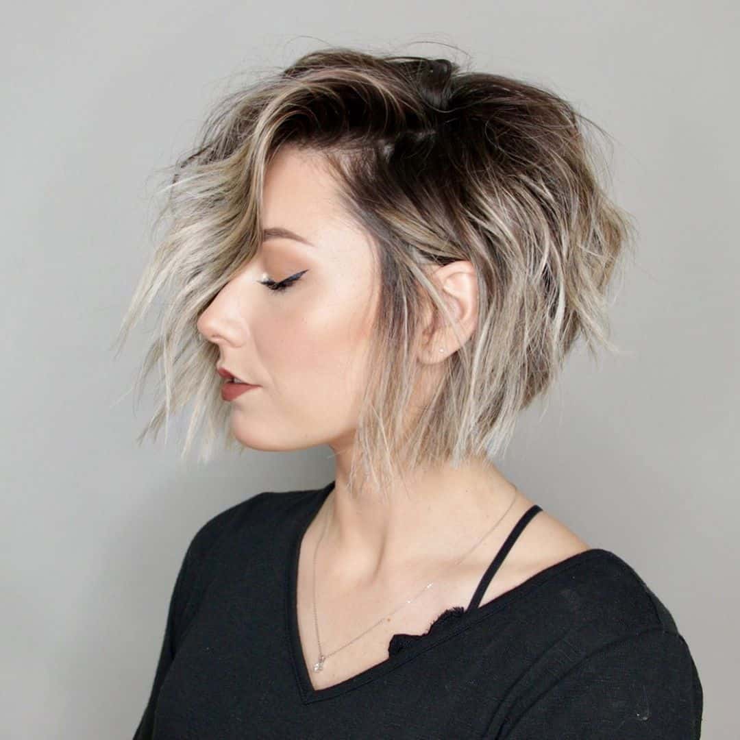 Short Chopped Haircut For Fine Hair