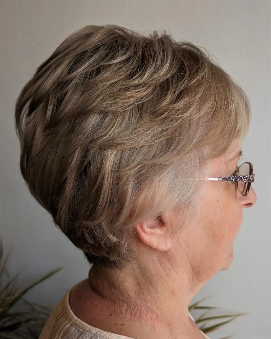 Soft Pixie for Older Women