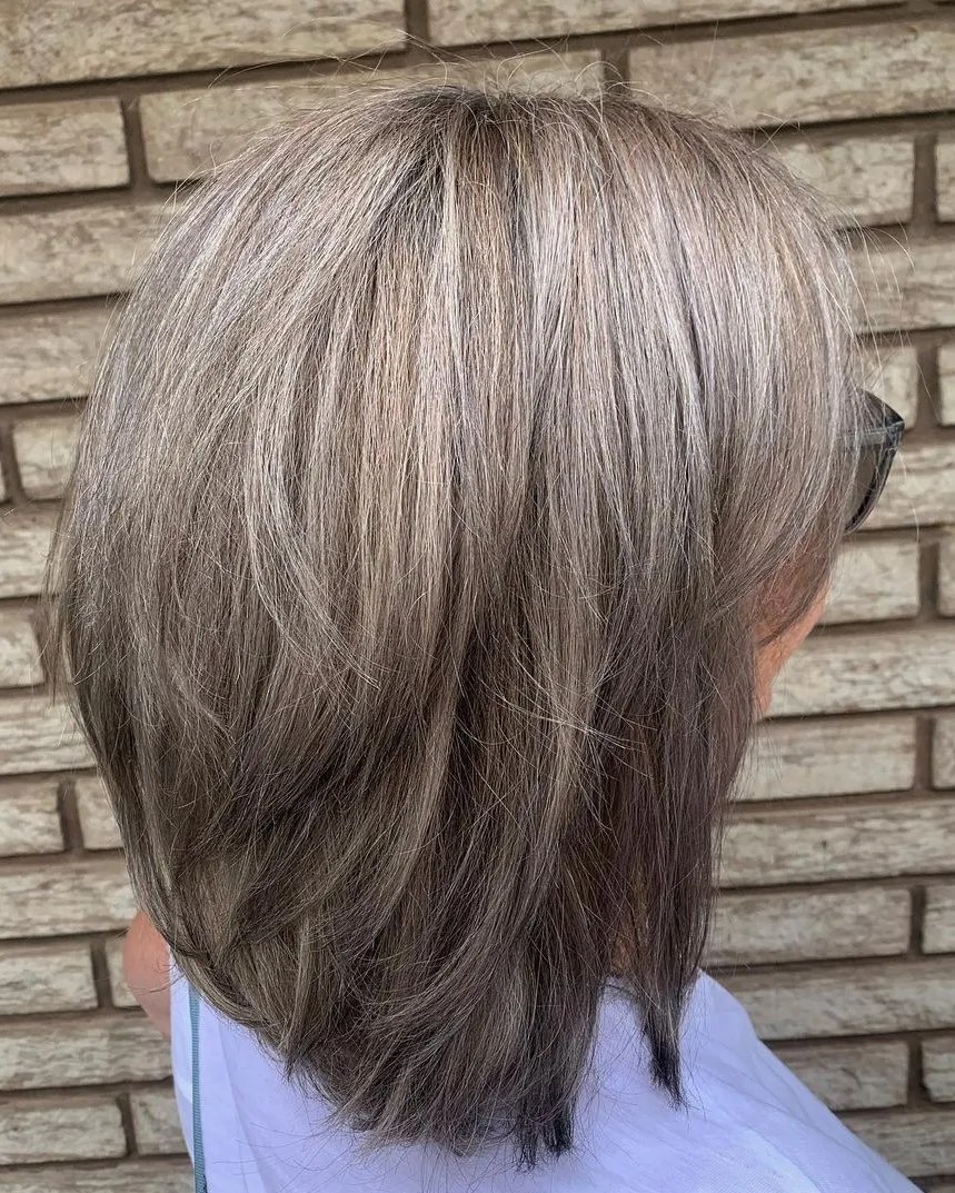 Over 60 Gray Lob with Layers