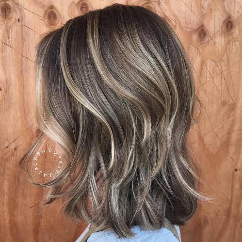 Subtle Blonde Highlights For Brown Hair