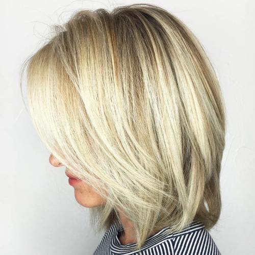 Blonde Balayage Bob