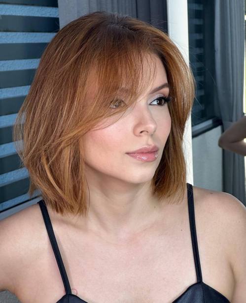 Textured Shaggy Bob Haircut