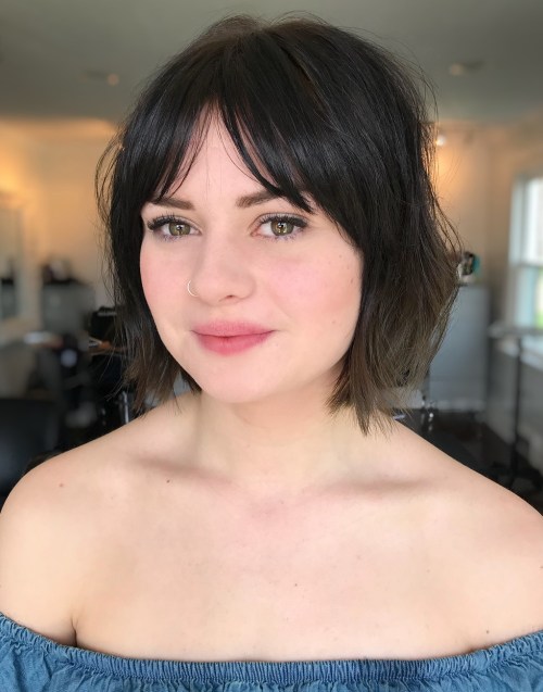 Short Messy Bob For Thin Hair