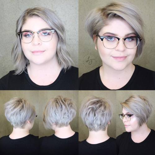 Edgy Pixie Bob For A Full Face