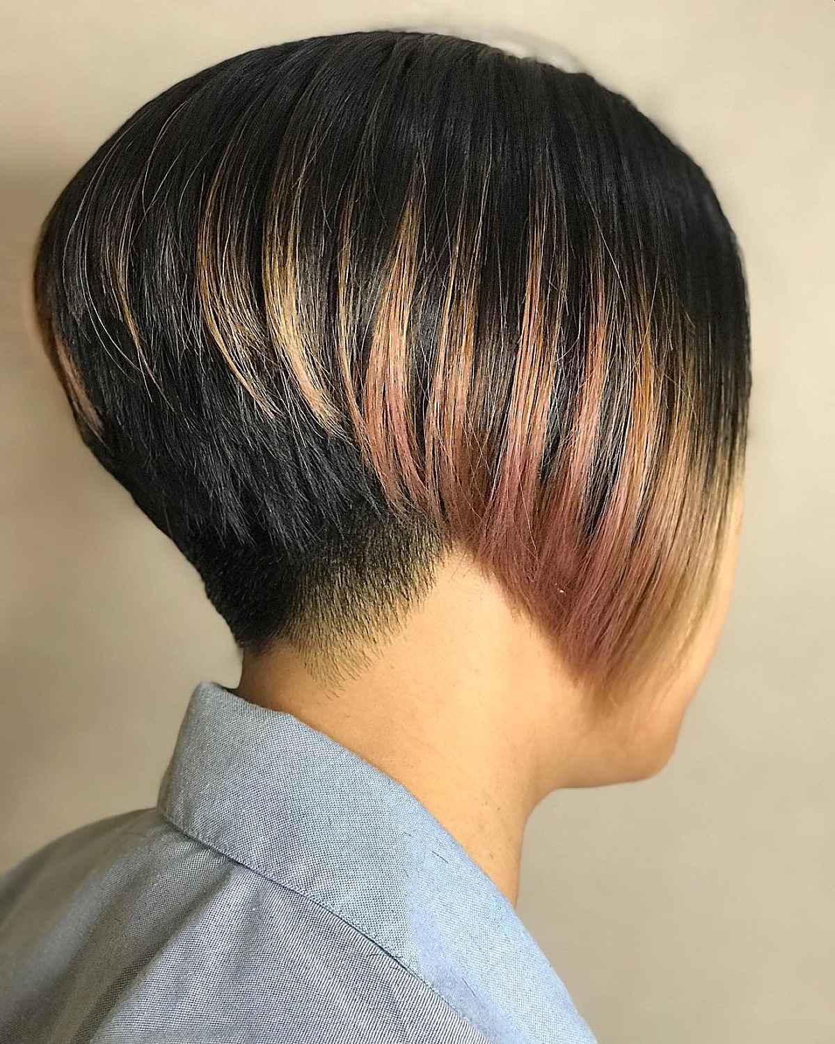 Pixie + Short Stacked Bob