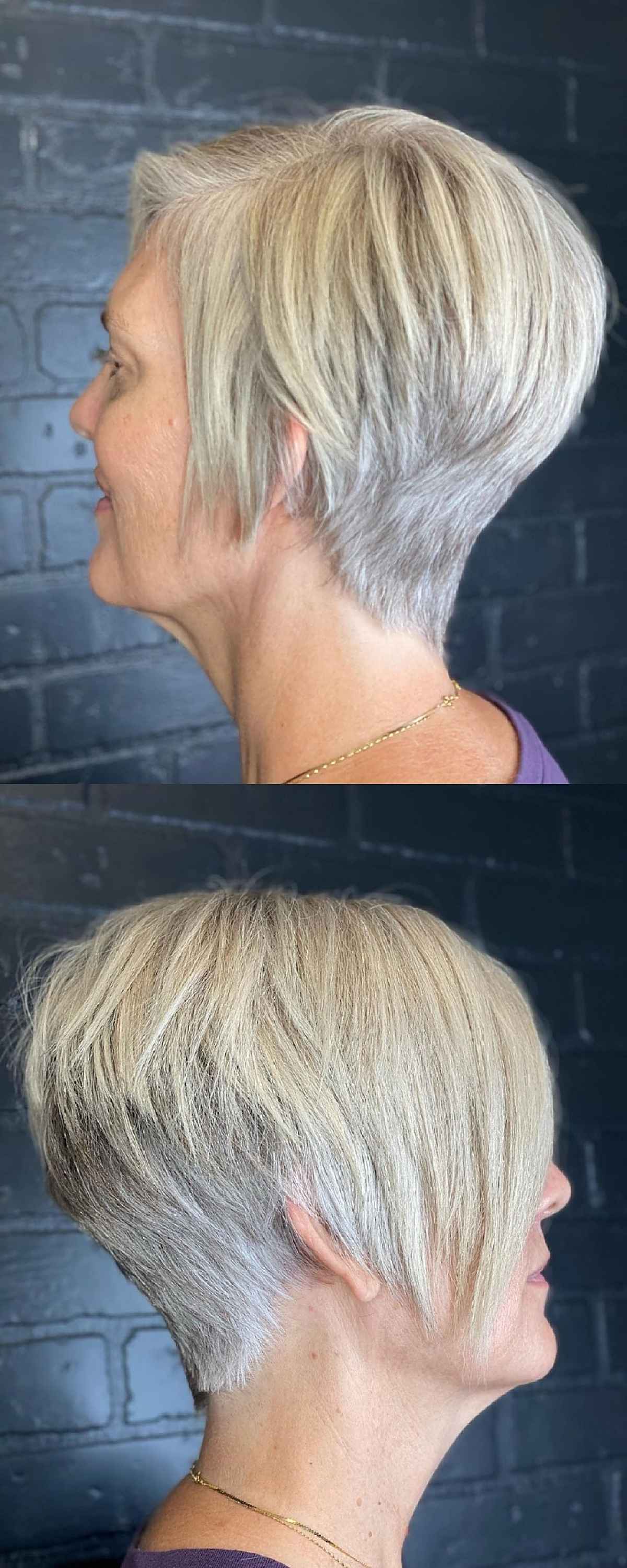 Stacked Asymmetrical Pixie Bob