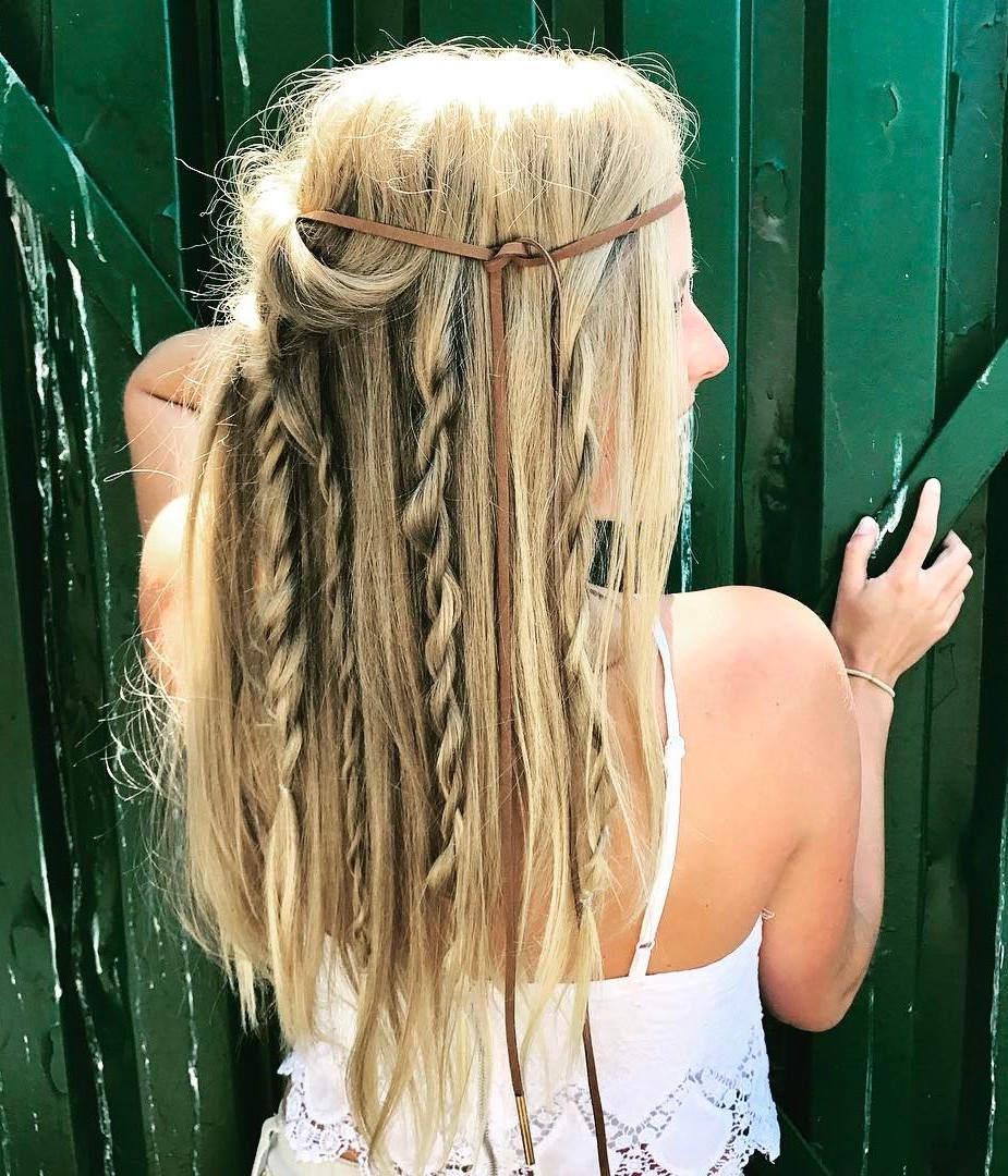 Twisted Bohemian Hairstyle