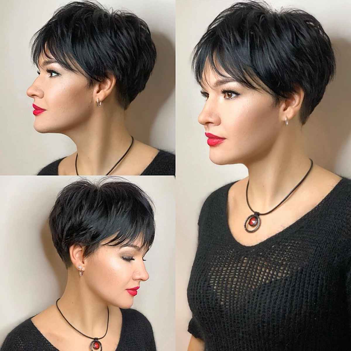 Grown-Out Pixie with Feathered Bangs