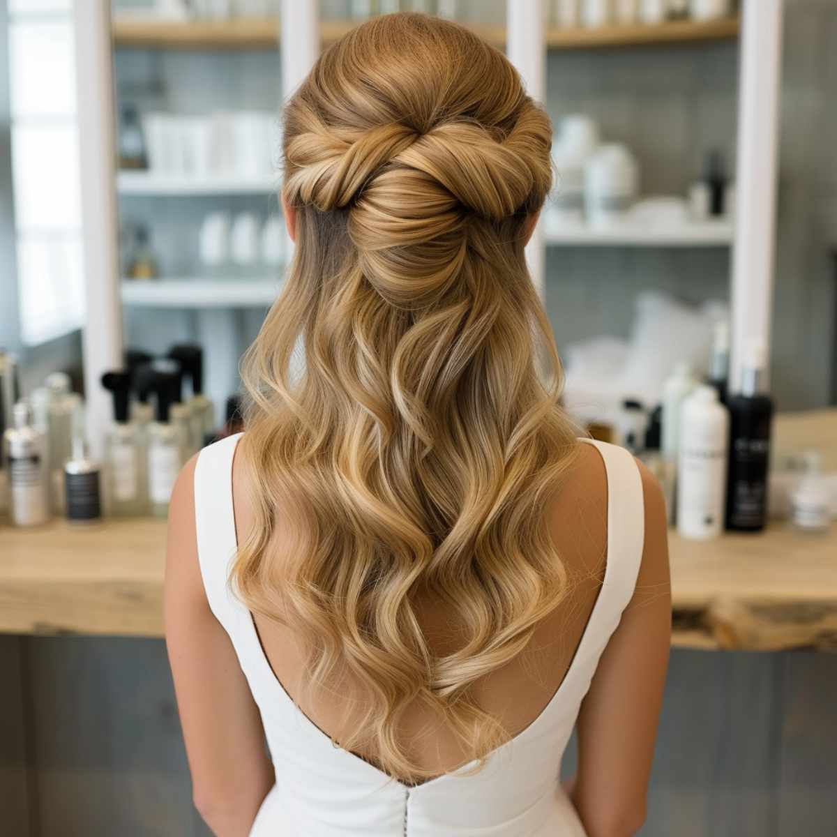 Simple Half-up Half-Down