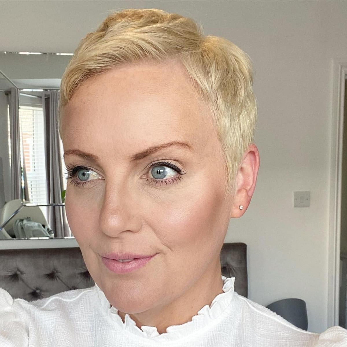 Very Short Pixie for Blonde Women