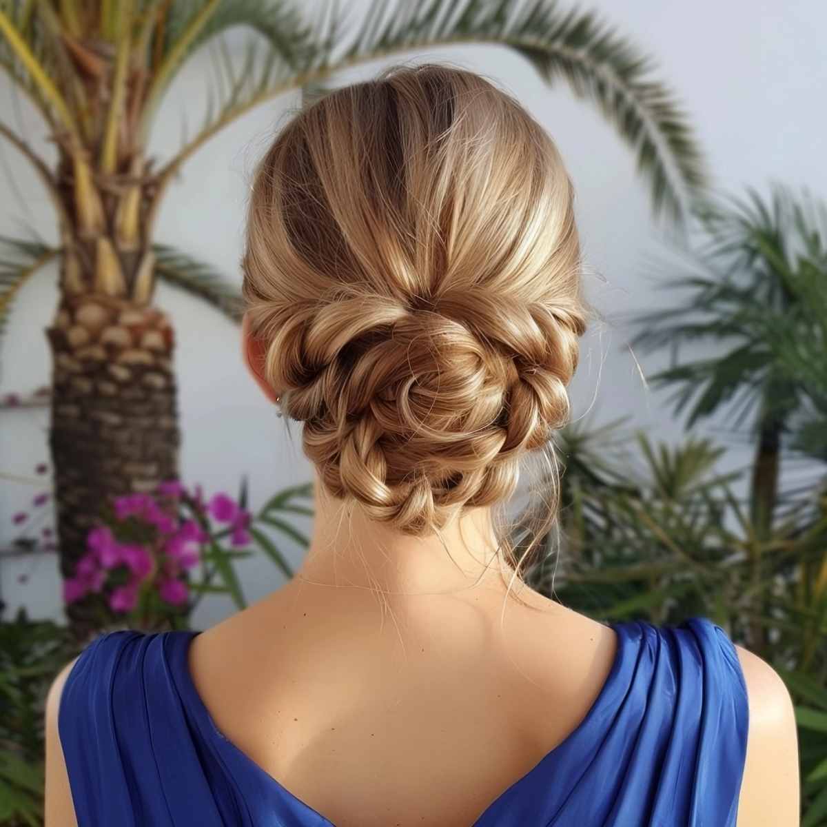 Infinity Knot Bun Easy Updo for Long Hair